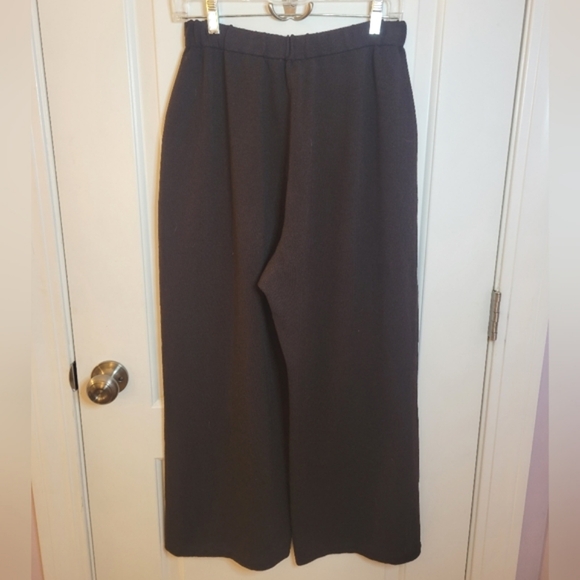 St. John Collection Knit Wide Leg Pants - Picture 4 of 4
